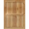 Ekena Millwork Framed Board-n-Batten Shutters, Rough Sawn Western Red Cedar, 21 1/2W x 29H, PR RBF06S21X029RWR - alternate 4